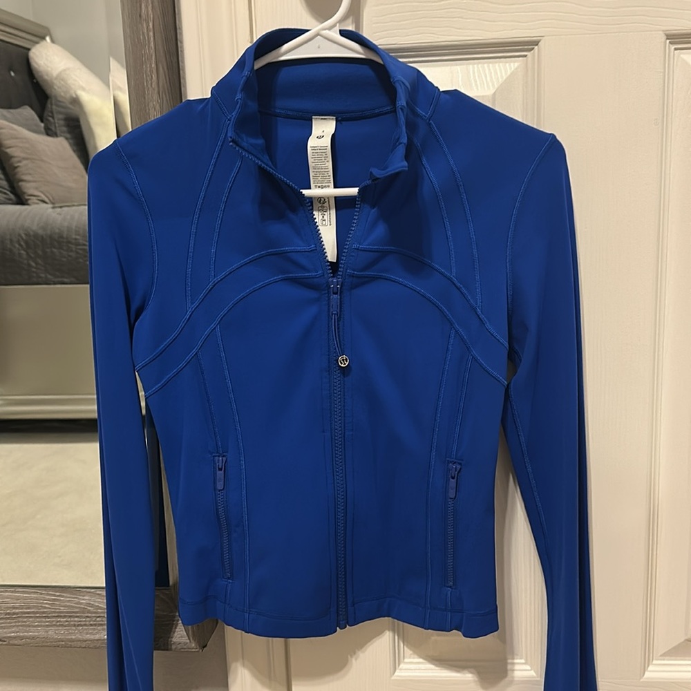 lululemon athletica Royal Blue Zip-Up Jacket